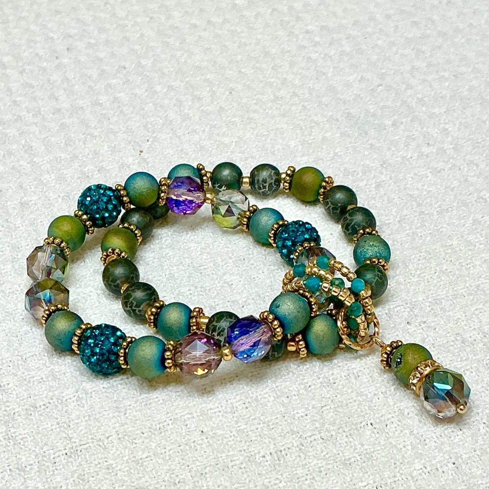 🌸Druzy Bracelet Set